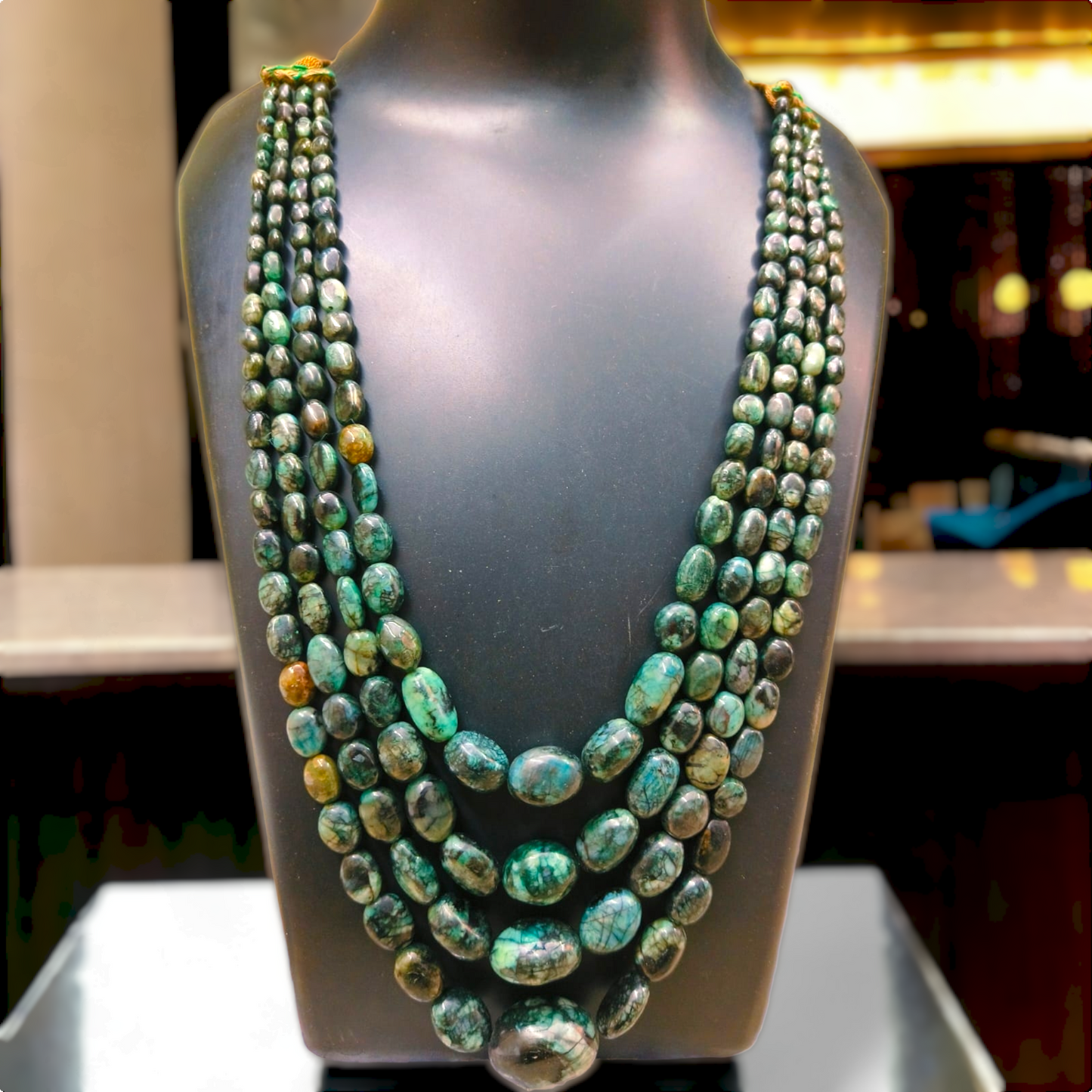 Natural Emerald Necklace