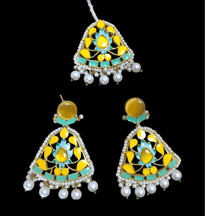 Monarch Rani Necklace With Earrings Set