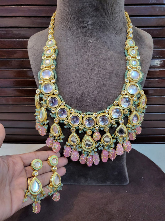 Long Kundan Rani Haar