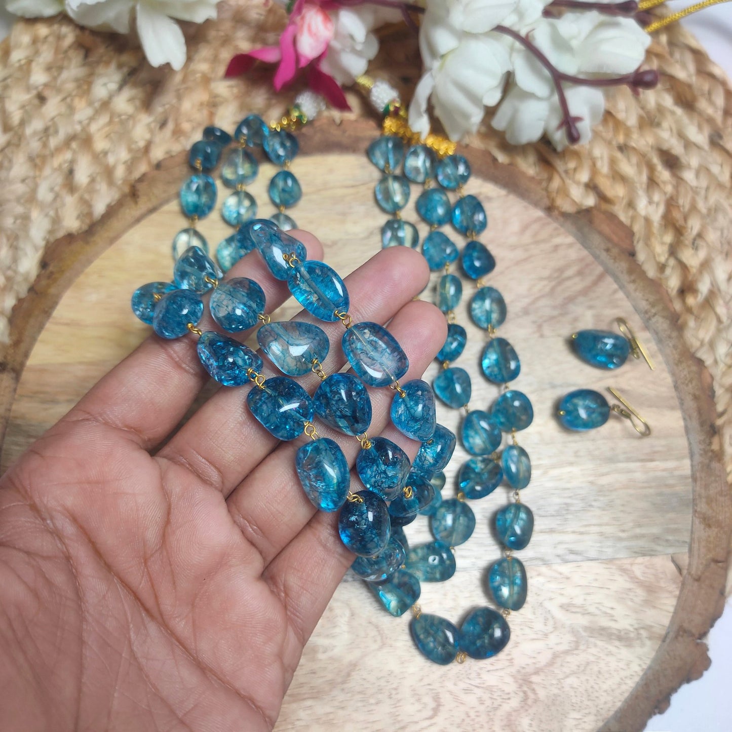 Hydro Tourmaline Mala